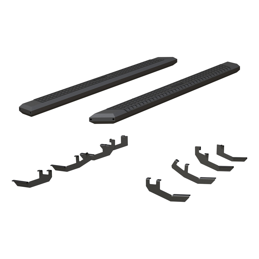 ARIES 2556030 AdvantEDGE 5-1/2" x 85" Black Aluminum Side Bars, Select Honda Ridgeline for Select Honda Ridgeline