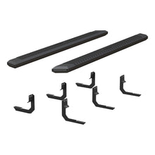 Load image into Gallery viewer, ARIES 2556042 AdvantEDGE 5-1/2" x 85" Black Aluminum Side Bars, Select Nissan Titan, XD for Select Nissan TITAN