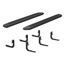 Load image into Gallery viewer, ARIES 2556045 AdvantEDGE 5-1/2" x 75" Black Aluminum Side Bars, Select Nissan Titan for Select Nissan TITAN
