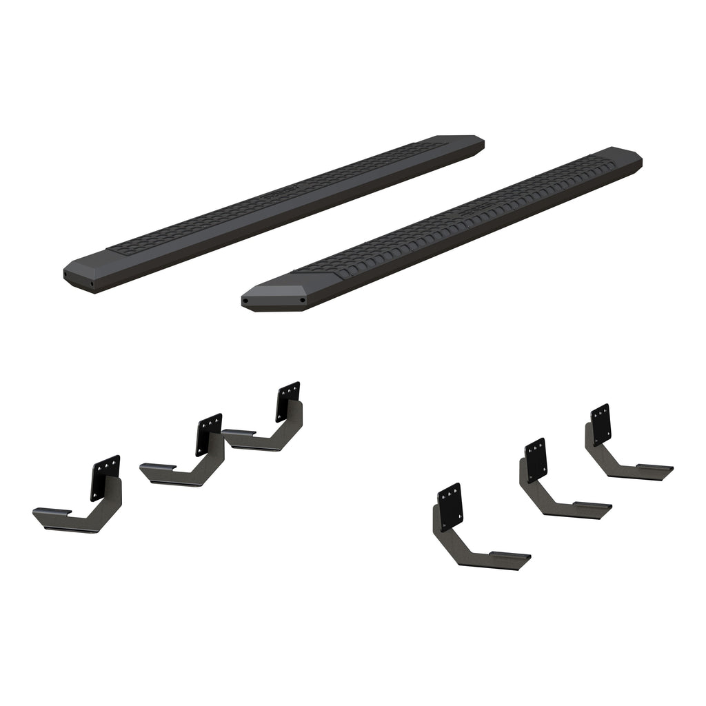 ARIES 2556049 AdvantEDGE 5-1/2" x 91" Black Aluminum Side Bars, Select Ram 1500 for Select Ram 1500