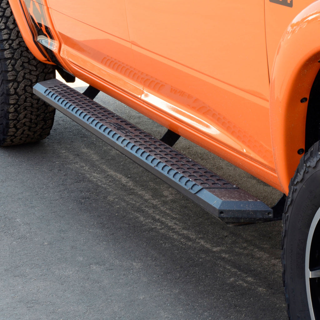 ARIES 2556050 AdvantEDGE 5-1/2" x 75" Black Aluminum Side Bars, Select Ram 1500 for Select Ram 1500