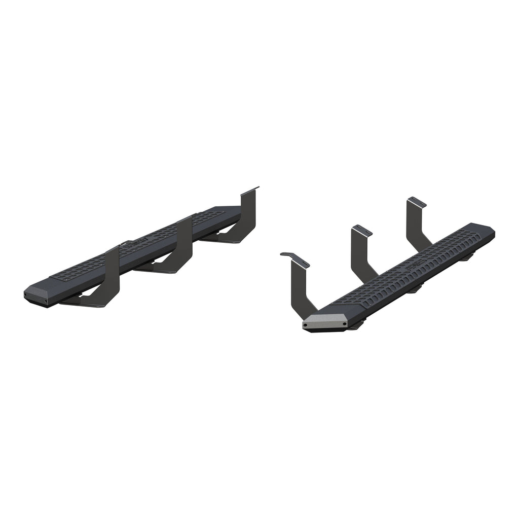 ARIES 2556056 AdvantEDGE Black Aluminum 75-Inch Truck Running Boards, Select Toyota Tundra Extended Cab for Select Toyota Tundra