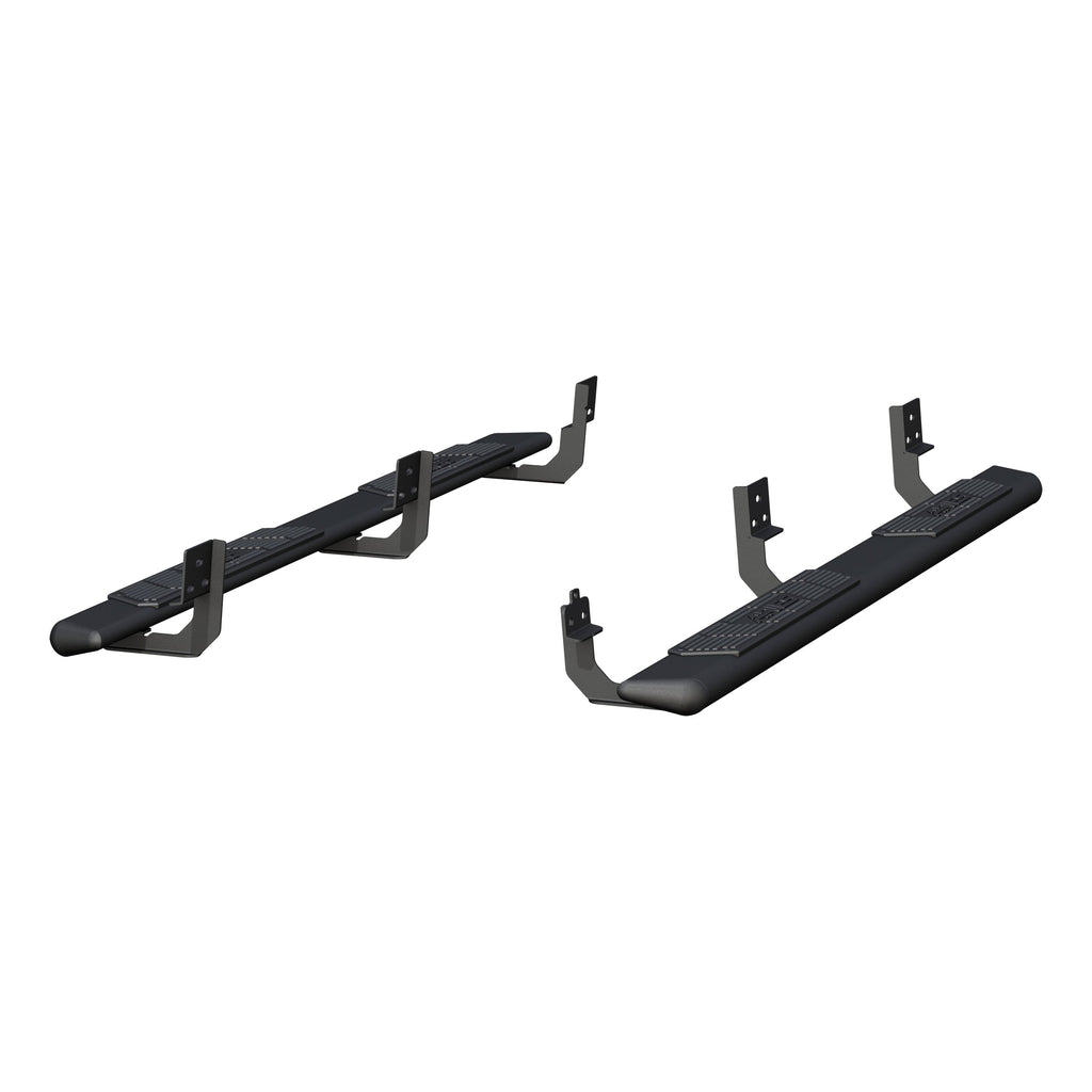 ARIES 2558006 AscentStep 5-1/2" x 85" Black Steel Running Boards, Select Ram 1500, 2500, 3500 for Select Ram 2500