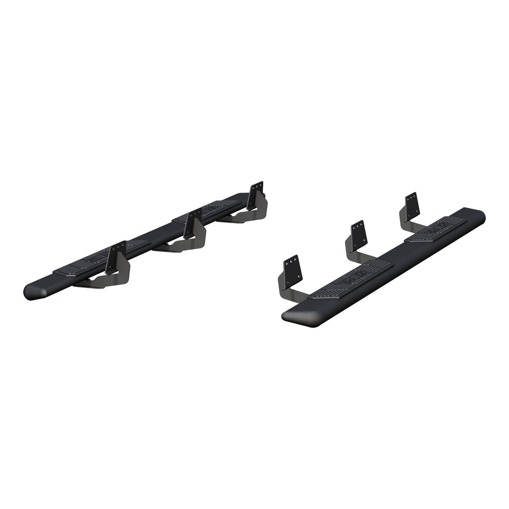 ARIES 2558007 AscentStep 5-1/2" x 91" Black Steel Running Boards, Select Ram 1500 Crew Cab for Select Ram 1500