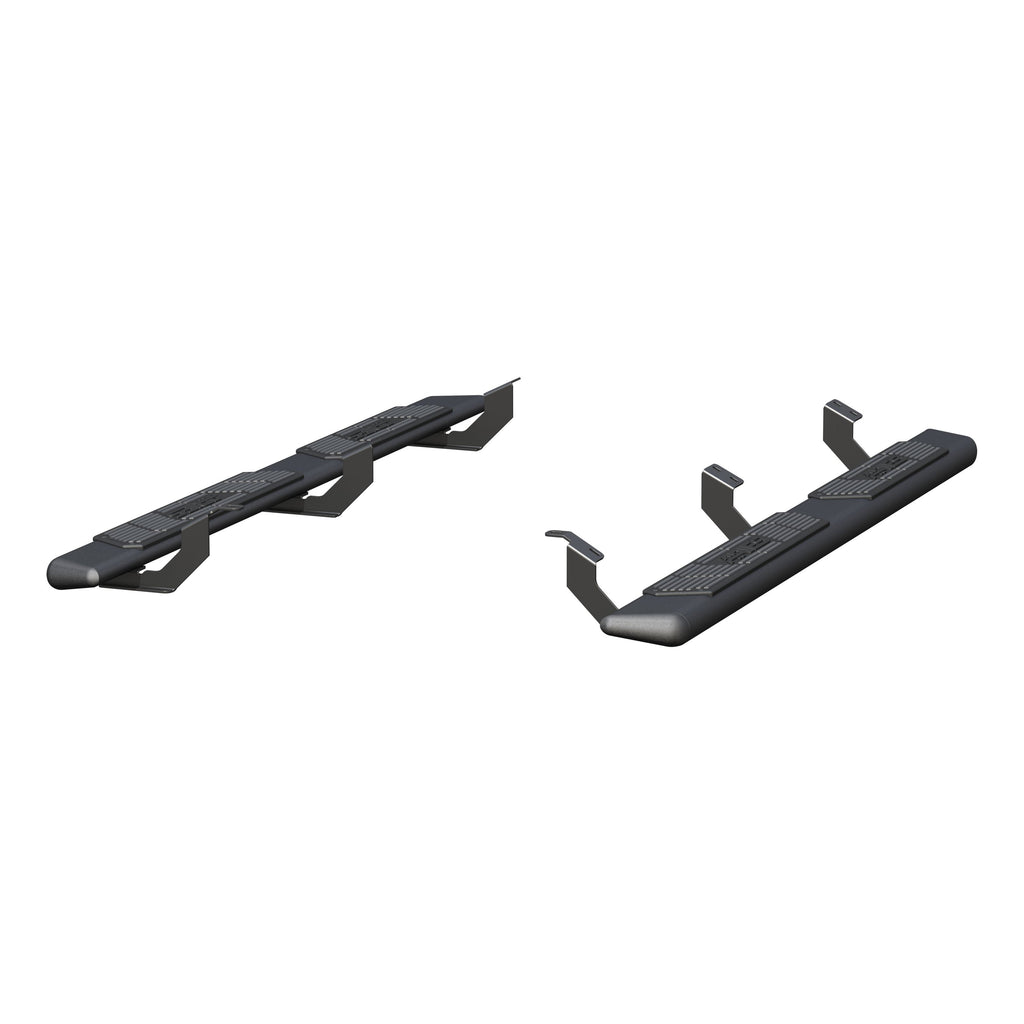 ARIES 2558027 AscentStep Black Steel 5-1/2 x 75-Inch Truck Running Boards, Select Toyota Tacoma for Select Toyota Tacoma