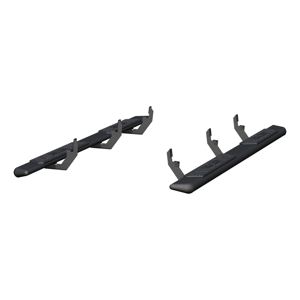ARIES 2558044 AscentStep 5-1/2" x 85" Black Steel Running Boards, Select Colorado, Canyon for Select Chevrolet Colorado