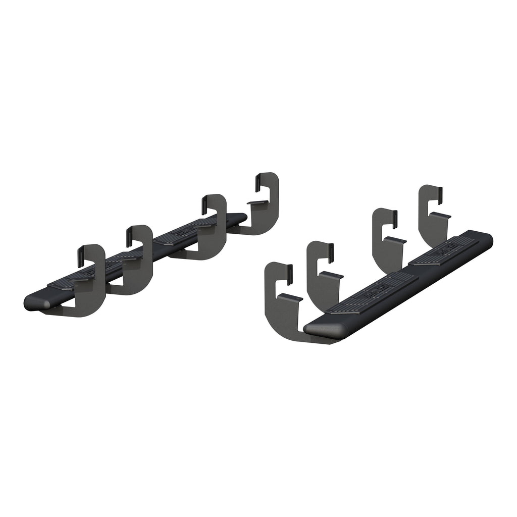 ARIES 2558051 AscentStep 5-1/2" x 75" Black Steel Running Boards, Select Silverado, Sierra for Select Chevrolet Silverado 1500