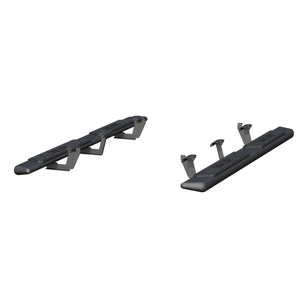 ARIES 2558053 AscentStep 5-1/2" x 75" Black Steel Running Boards, Select Dodge Durango for Select Dodge Durango