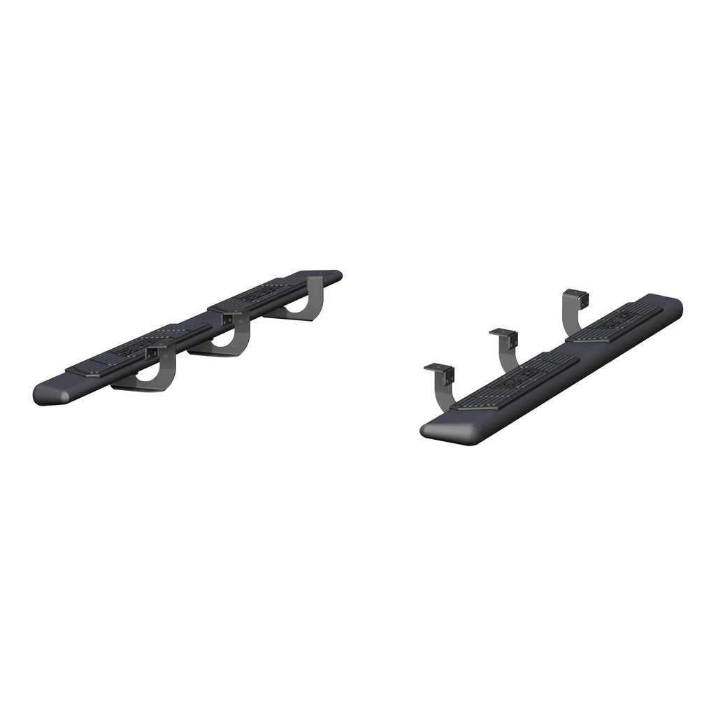 ARIES 2558054 AscentStep 5-1/2" x 75" Black Steel Running Boards, Select Ford Explorer for Select Ford Explorer