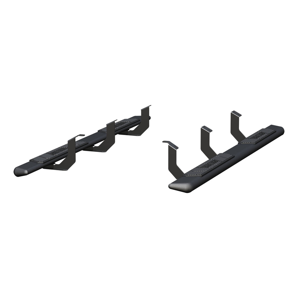 ARIES 2558055 AscentStep Black Steel 5-1/2 x 85-Inch Truck Running Boards, Select Toyota Tundra Crew Cab for Select Toyota Tundra