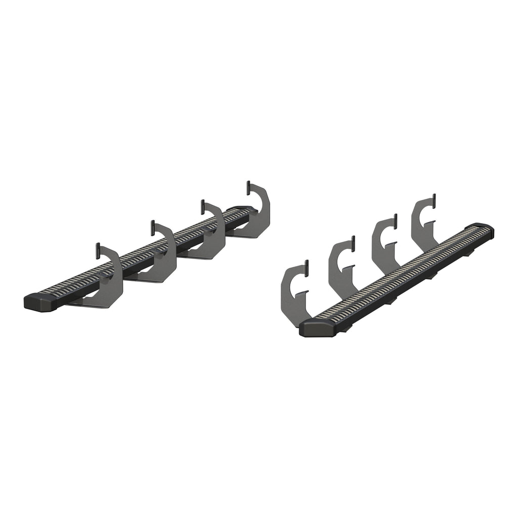ARIES 2559002 SlimGrip 5" x 78" Black Aluminum Running Boards, Fits Select Chevrolet Avalanche, Tahoe, Silverado, GMC Sierra, Yukon for Select Chevrolet Tahoe