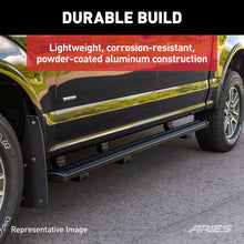Load image into Gallery viewer, ARIES 2559007 SlimGrip 5" x 88" Black Aluminum Running Boards, Fits Select RAM 1500 Crew Cab for Select Ram 1500