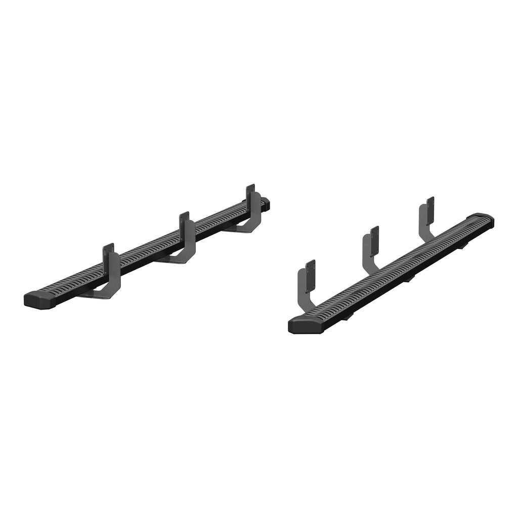 ARIES 2559024 SlimGrip 5" x 88" Black Aluminum Running Boards, Fits Select F-250 Super Duty, F-350 Super Duty, F-450 Super Duty for Select Ford F-250