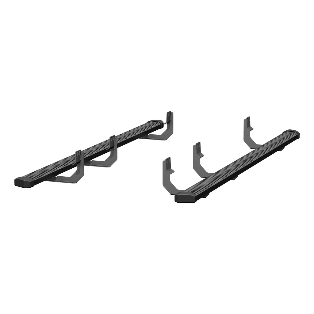 ARIES 2559042 SlimGrip 5" x 88" Black Aluminum Running Boards, Fits Select Nissan Titan, Titan XD for Select Nissan TITAN