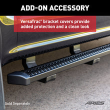 Load image into Gallery viewer, ARIES 2559046 SlimGrip 5" x 88" Black Aluminum Running Boards, Fits Select Chevrolet Silverado, GMC Sierra for Select Chevrolet Silverado 2500 HD