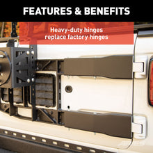 Load image into Gallery viewer, ARIES 2563001 Jeep Wrangler JL Heavy-Duty Spare Tire Carrier - Truck Part Superstore