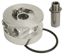 Load image into Gallery viewer, Derale 25720 GM Thermostatic Sandwich Adapter with 1/2" NPT Ports