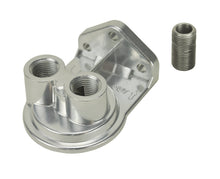 Load image into Gallery viewer, Derale 25728 Single Ports Up 1/2" NPT Filter Mount with 13/16"-16 Filter Threads