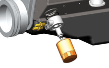 Load image into Gallery viewer, Derale 25772 Low Profile Pressure relief Sandwich Adapter w/ 3/8" NPT Ports &amp; 20x1.5mm Thread