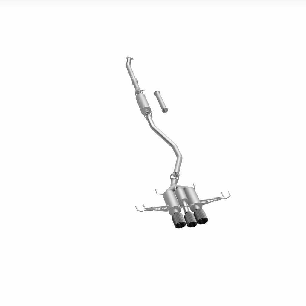 MagnaFlow Exhaust Products 19383 xMOD Series Carbon Fiber Tips Cat-Back System for Select Honda Civic