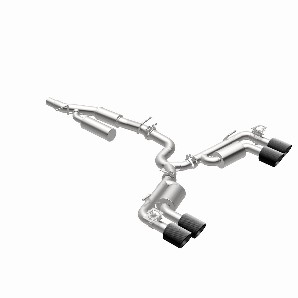 MagnaFlow Exhaust Products 19617 NEO Series Carbon Fiber Tips Cat-Back System for Select Volkswagen Golf R