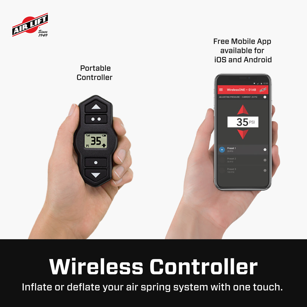 Air Lift 25980EZ WirelessOne with EZ Mount.