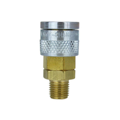 Milton 756 1/4" MNPT M-Style® Push Type Coupler