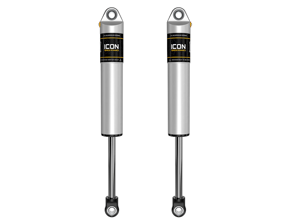 ICON Vehicle Dynamics 77601P 01-UP GM HD 0-1" REAR 2.5 VS IR PAIR for Select Chevrolet Silverado 2500, Chevrolet Silverado HD, Chevrolet Silverado 3500, Chevrolet Silverado HD, GMC Sierra 2500, GMC Sierra HD, GMC Sierra 3500, GMC Sierra HD