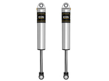 Load image into Gallery viewer, ICON Vehicle Dynamics 77601P 01-UP GM HD 0-1" REAR 2.5 VS IR PAIR for Select Chevrolet Silverado 2500, Chevrolet Silverado HD, Chevrolet Silverado 3500, Chevrolet Silverado HD, GMC Sierra 2500, GMC Sierra HD, GMC Sierra 3500, GMC Sierra HD