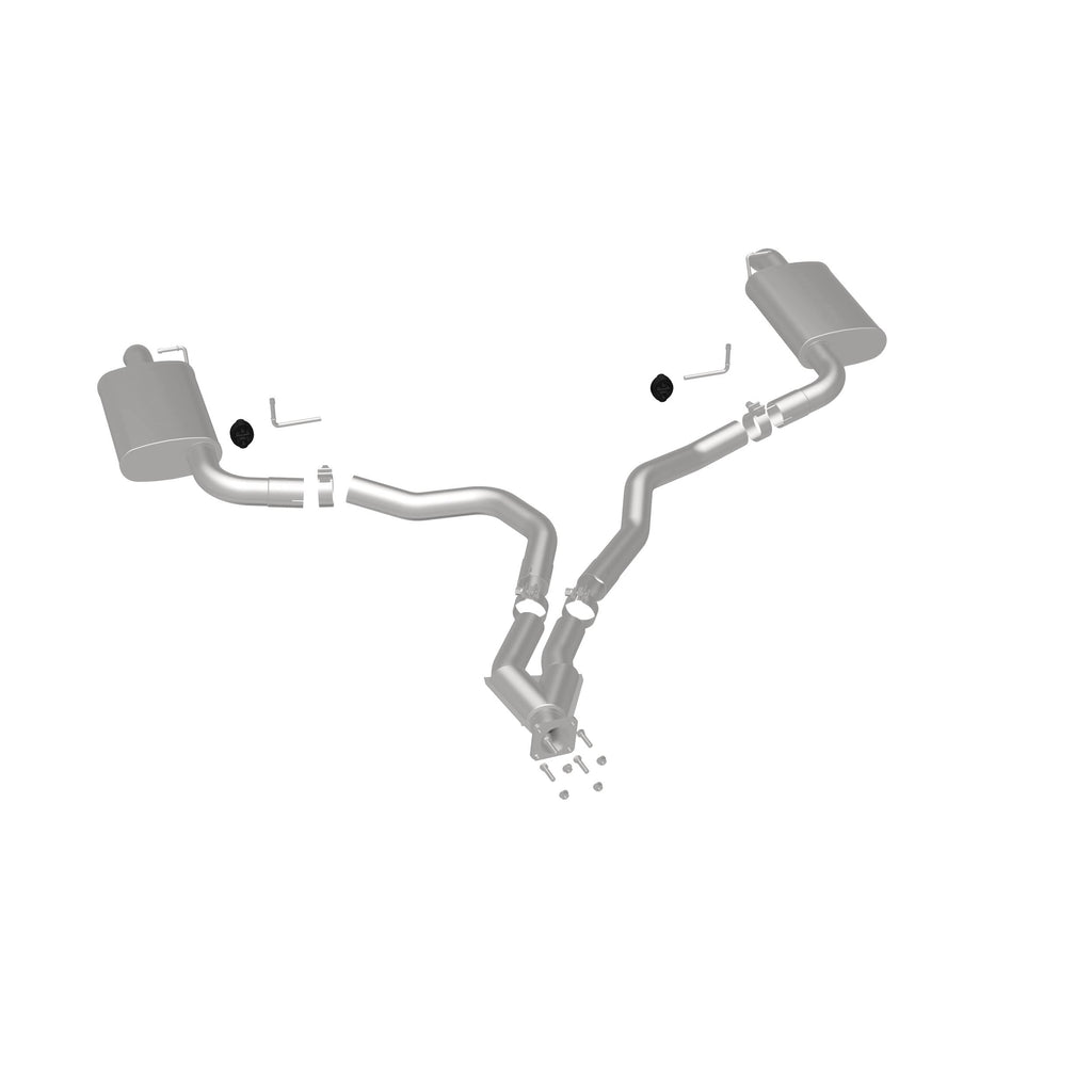 MagnaFlow Exhaust Products 16710 Street Series Satin Cat-Back System for Select Chevrolet Corvette