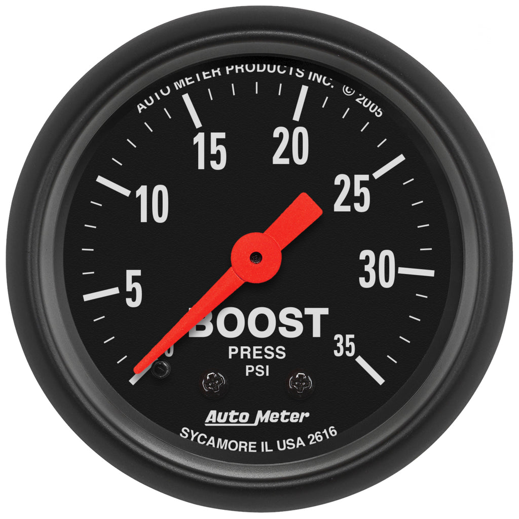 AutoMeter 7081 DIESEL GAUGE KIT, A-PILLAR, GM 01-07, BOOST/EGT, 35PSI/1,600?F, Z SERIES for Select Chevrolet Silverado HD, Chevrolet Silverado HD Classic, Chevrolet Silverado 3500, Chevrolet Silverado Classic, GMC Sierra HD, GMC Sierra HD Classic, GMC