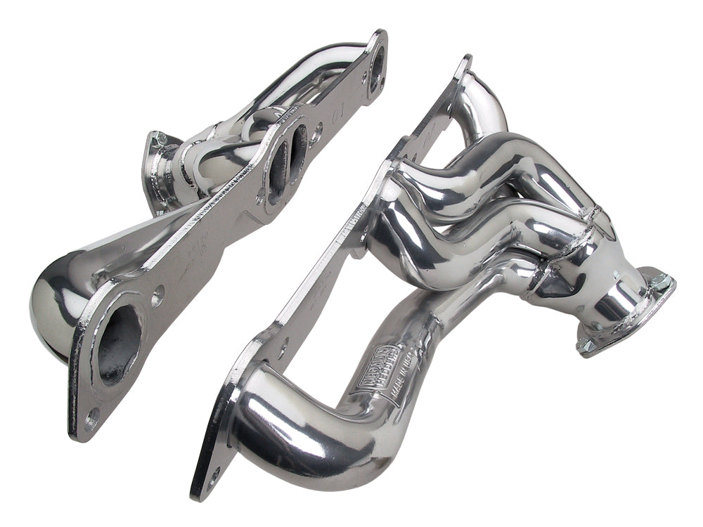 Hedman Hedders 26170 Silver-Coated Short-Tube Headers For 1964-72 GTO or LeMans With Pontiac V8 for Select Pontiac GTO, Pontiac LeMans, Pontiac Tempest