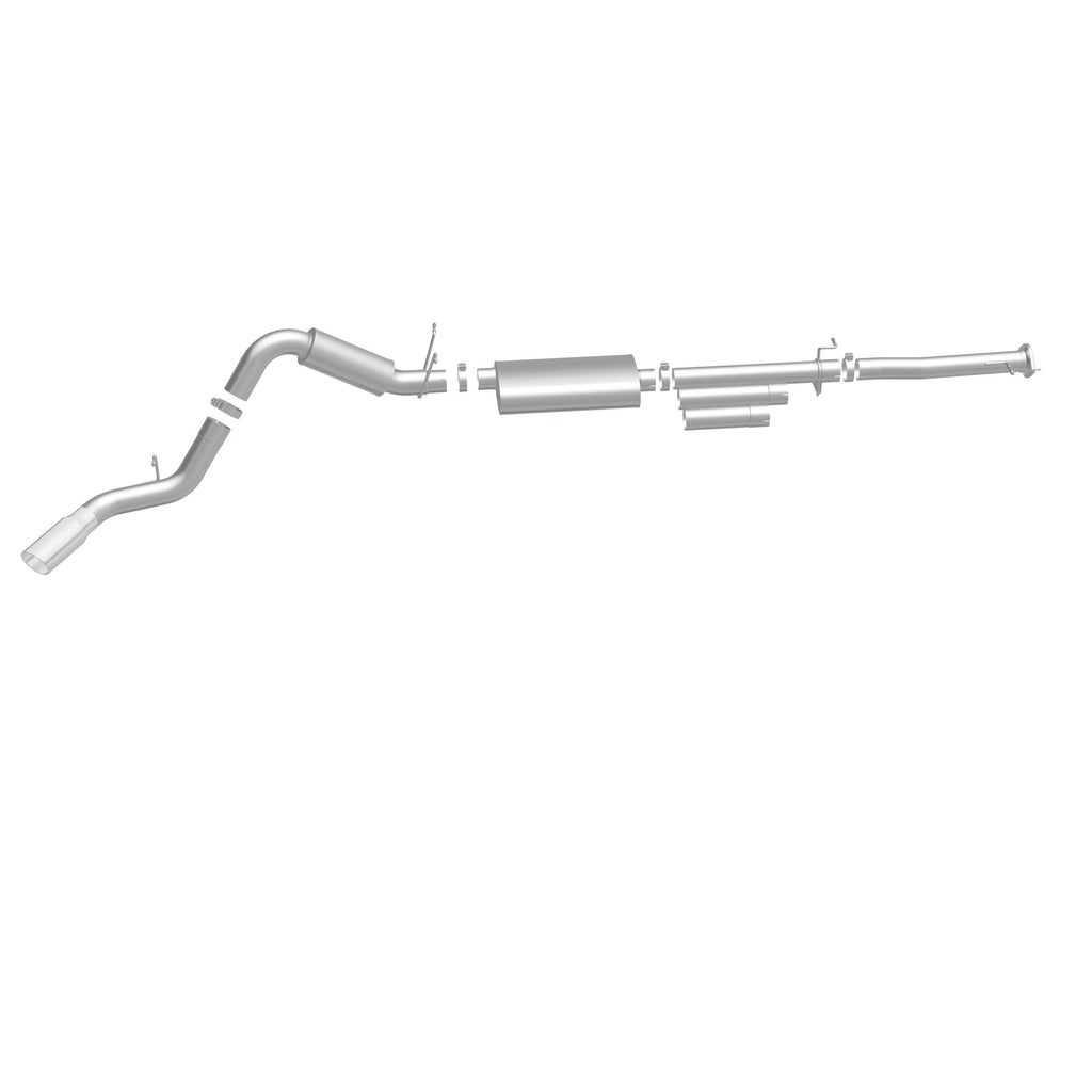 MagnaFlow Exhaust Products 19026 Street Series Polished Cat-Back System for Select Chevrolet Silverado HD, Chevrolet Silverado HD, GMC Sierra HD, GMC Sierra HD