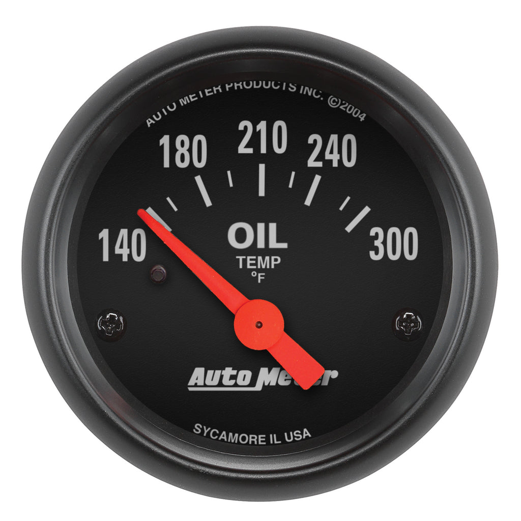 AutoMeter 2639 GAUGE, OIL TEMP, 2 1/16", 140-300?F, ELECTRIC, Z-SERIES