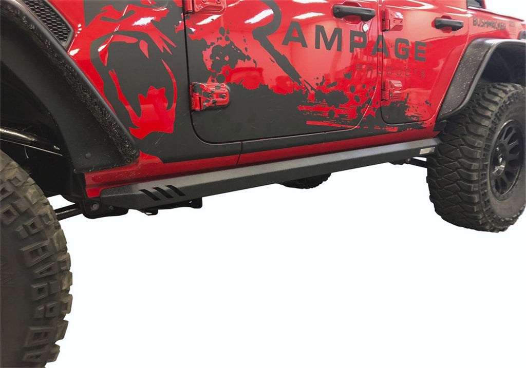 Rampage 26410031 Rock Rail Nerf Bar for Select Jeep Wrangler
