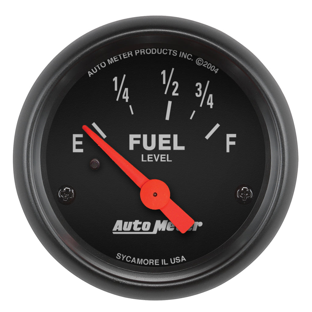 AutoMeter 2642 GAUGE, FUEL LEVEL, 2 1/16", 73OE TO 10OF, ELEC, Z-SERIES