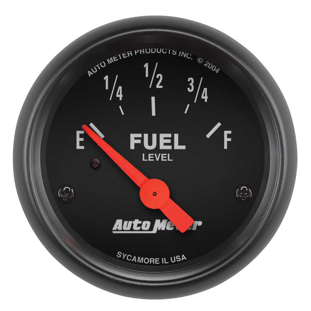 AutoMeter 2648 GAUGE, FUEL LEVEL, 2 1/16", 0OE TO 30OF, ELEC, Z-SERIES