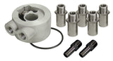 Derale 15702 Universal Thermostatic Sandwich Adapter Kit with 3/8
