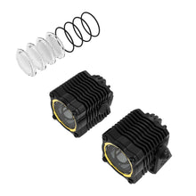 Load image into Gallery viewer, KC HiLiTES 265 KC FLEX ERA 1 LED 2-Light Master Kit with Wiring Harness and Spread Beam Pattern