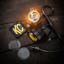Load image into Gallery viewer, KC HiLiTES 265 KC FLEX ERA 1 LED 2-Light Master Kit with Wiring Harness and Spread Beam Pattern