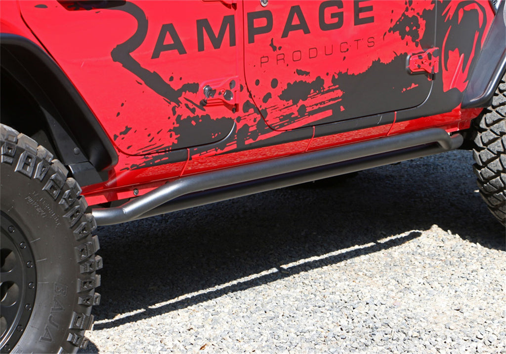 Rampage 26631 Rail Side™ Rocker Guard for Select Jeep Wrangler