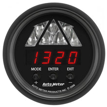 Load image into Gallery viewer, AutoMeter 2676 GAUGE, TACHOMETER, DIGITAL RPM W/ LED SHIFT LIGHT, Z-SERIES