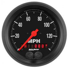Load image into Gallery viewer, AutoMeter 2680 GAUGE, SPEEDOMETER, 3 3/8", 140MPH, GPS, Z-SERIES