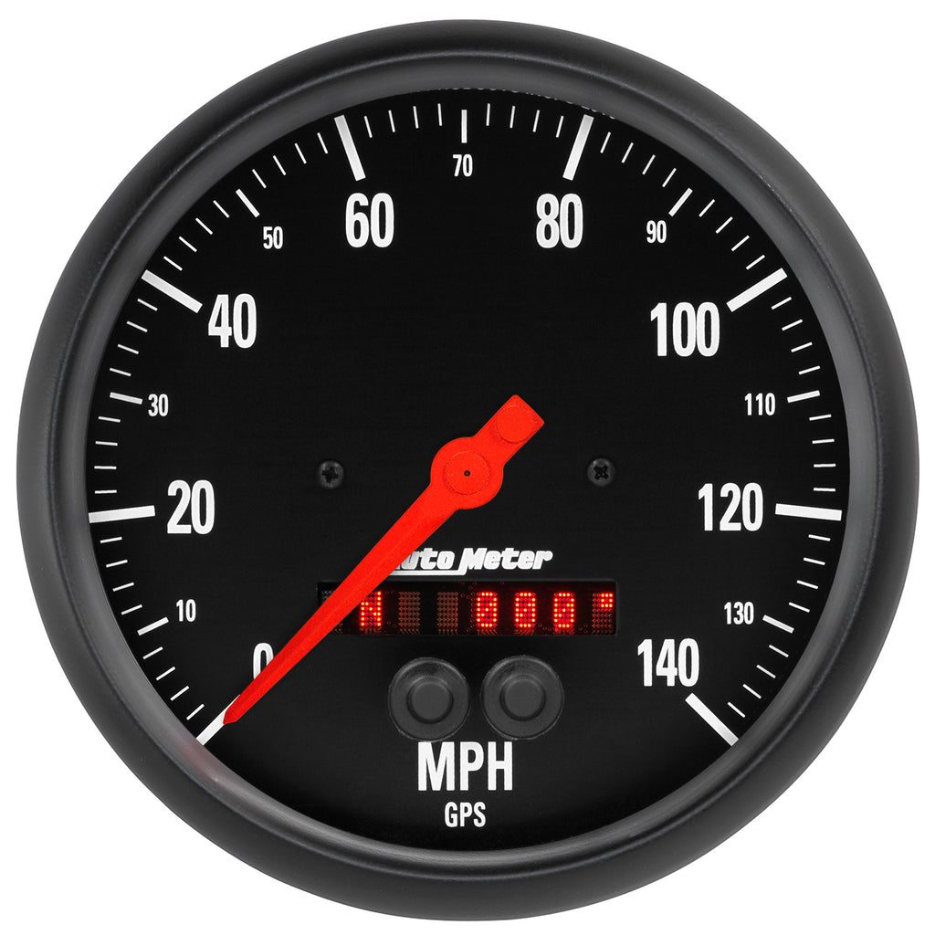 AutoMeter 2684 GAUGE, SPEEDOMETER, 5", 140MPH, GPS, Z-SERIES