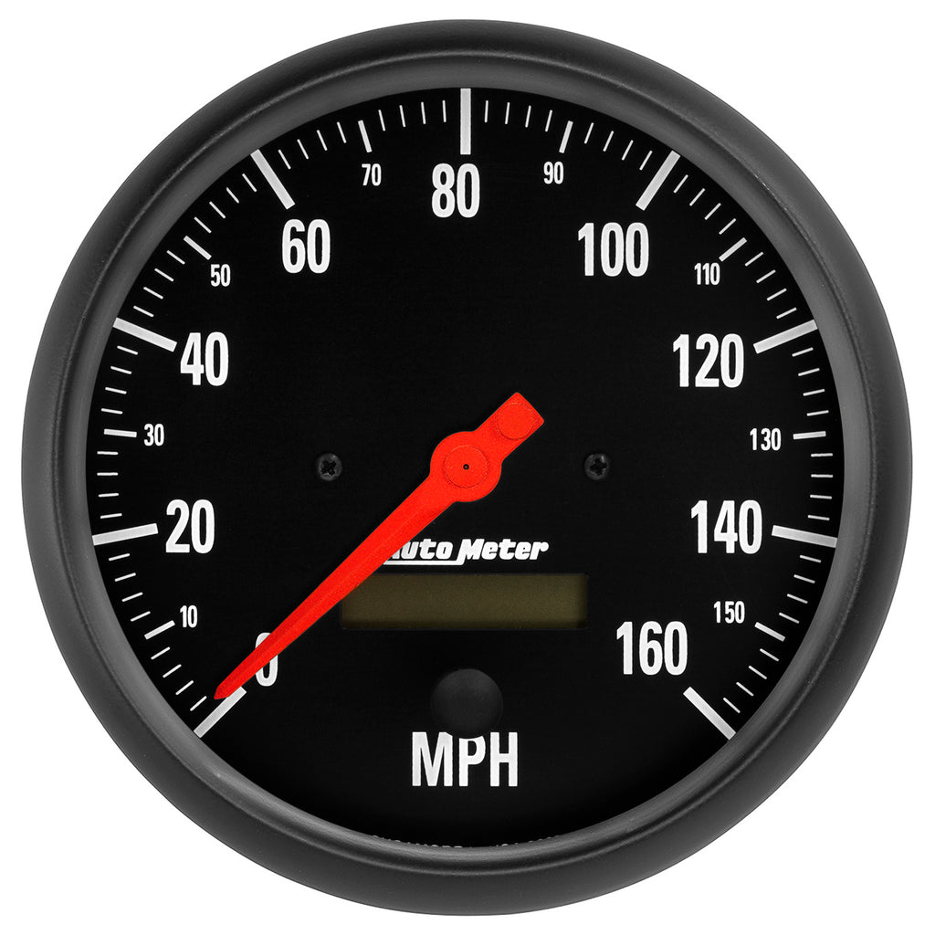 AutoMeter 2685 GAUGE, SPEEDO, 5", 160MPH, ELEC. PROGRAM W/ LCD ODO, Z-SERIES