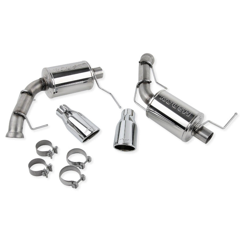 ~(27-Lbs.-25X25x22)~-Exhaust-Kit-Dual-Axle-Back-W-Round-Tips-Enhanced-Sound
