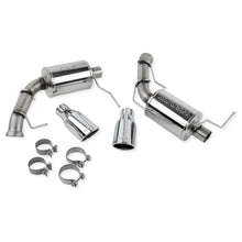 Load image into Gallery viewer, ~(27-Lbs.-25X25x22)~-Exhaust-Kit-Dual-Axle-Back-W-Round-Tips-Enhanced-Sound