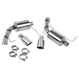 Roush 421145 ROUSH 2011-2014 Mustang Exhaust with Round Tips V6