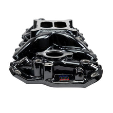 Load image into Gallery viewer, Edelbrock 2701-BP Performer EPS Intake Manifold for 1955-86 Small-Block Chevy, Black Plasma Finish