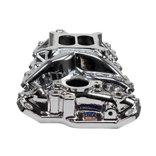 Load image into Gallery viewer, Edelbrock 2701-CP EPS Intake Manifold for 1955-86 Small-Block Chevy, Chrome Plasma Finish